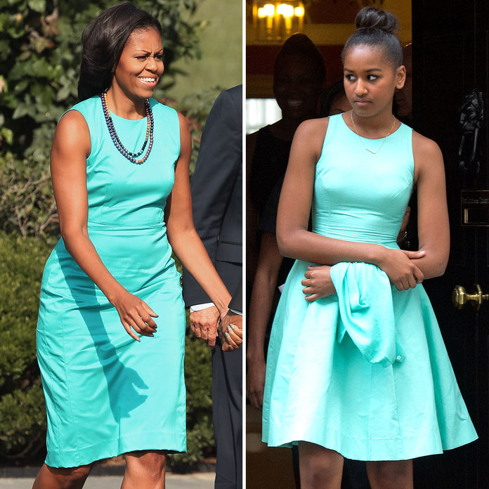 Michelle e Sasha Obama