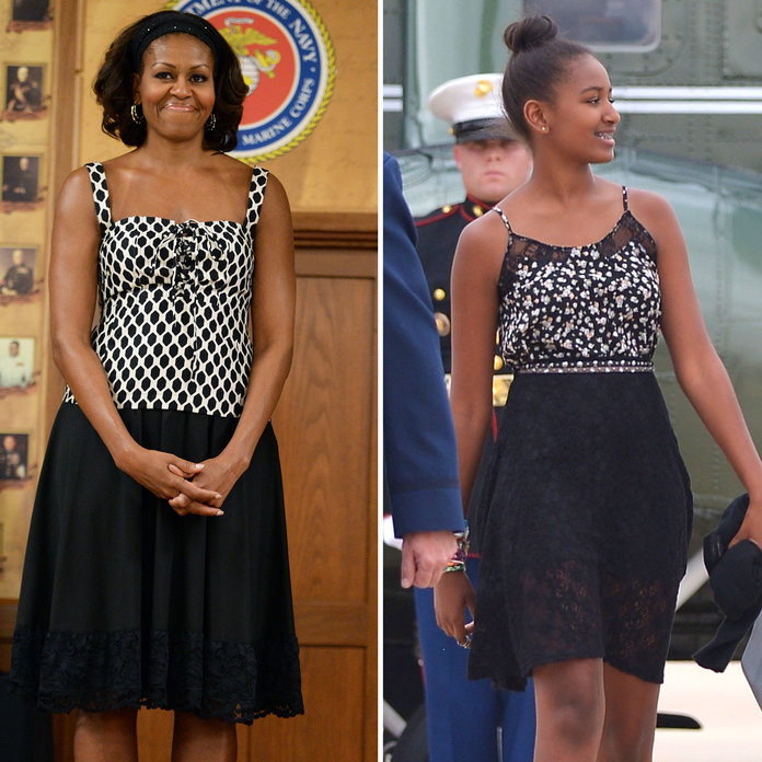 Michelle e Sasha Obama