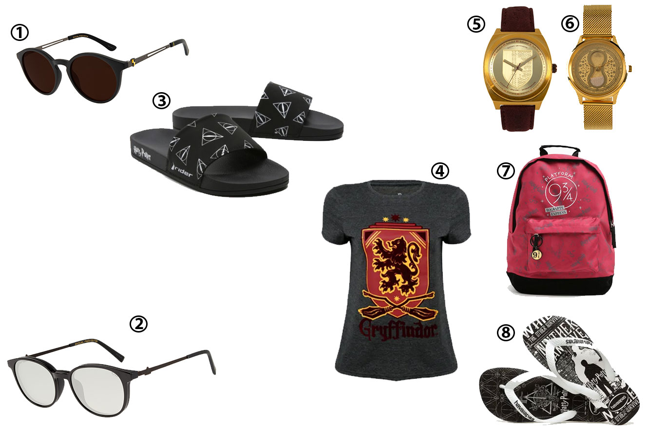 Roupas e assess&oacute;rios Harry Potter