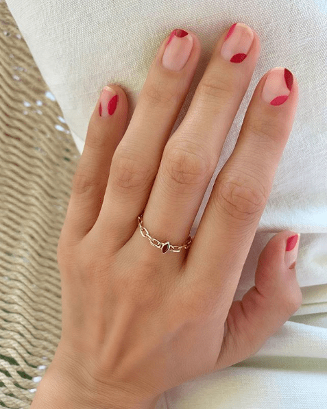 Unhas minimalistas Unhas minimalistas
