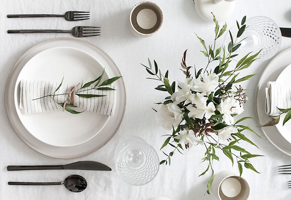 mesa decorada