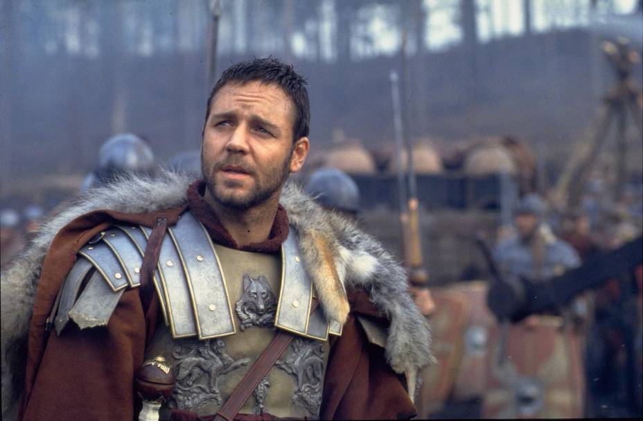 <strong>Gladiador (estreia em 11/10/2019): </strong>Um general romano &eacute; indicado ao trono ap&oacute;s a morte do imperador, mas acaba condenado &agrave; morte pelo ambicioso filho do falecido monarca. Com Russell Crowe.