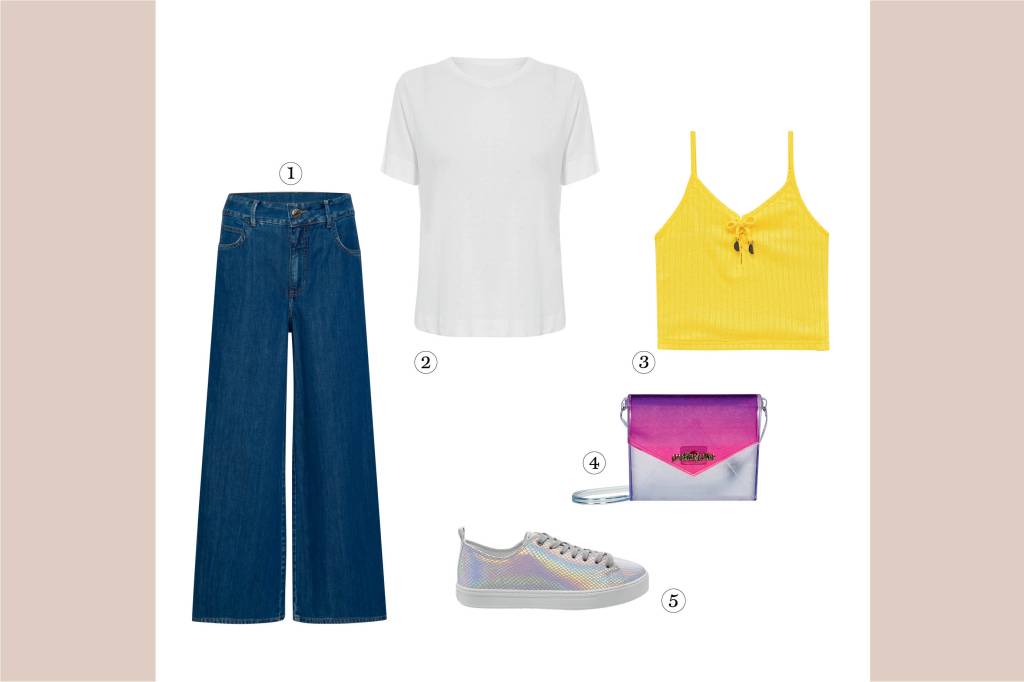 10 looks com camiseta branca