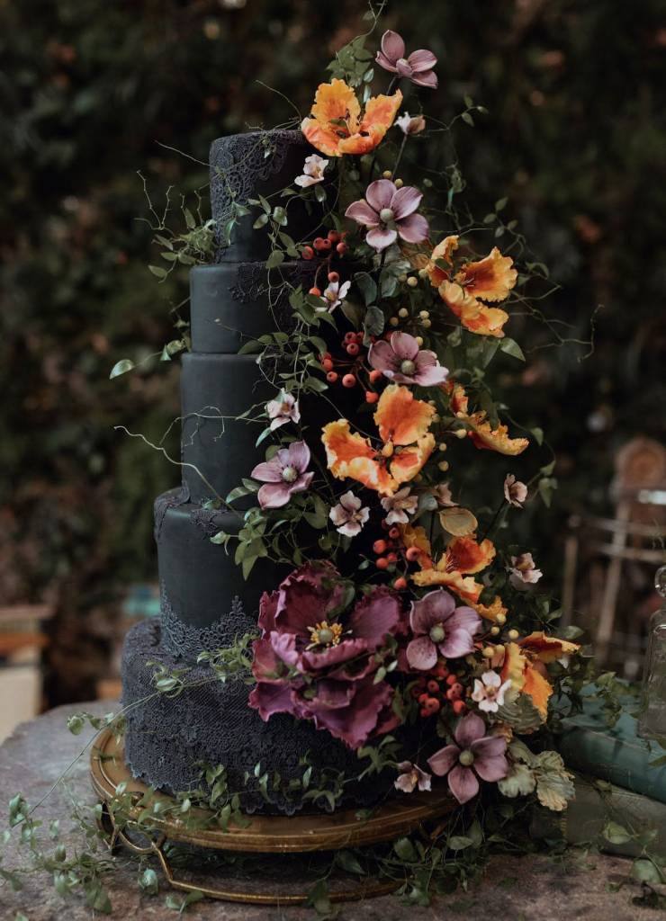 Bolo de casamento Halloween Bolo de casamento Halloween