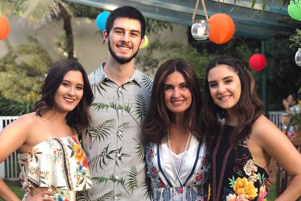 O que os filhos de Fátima Bernardes falam sobre Túlio