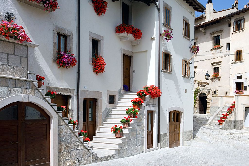 Pescocostanzo, em Abruzzo, na Itália