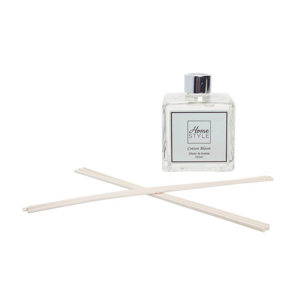 <a href="https://www.camicado.com.br/difusor-de-aromas-cotton-bloom-350ml-home-style/p/000000000000030915">Difusor de Aromas Cotton Bloom 350 ml Home Style</a> &ndash; R$ 129,90