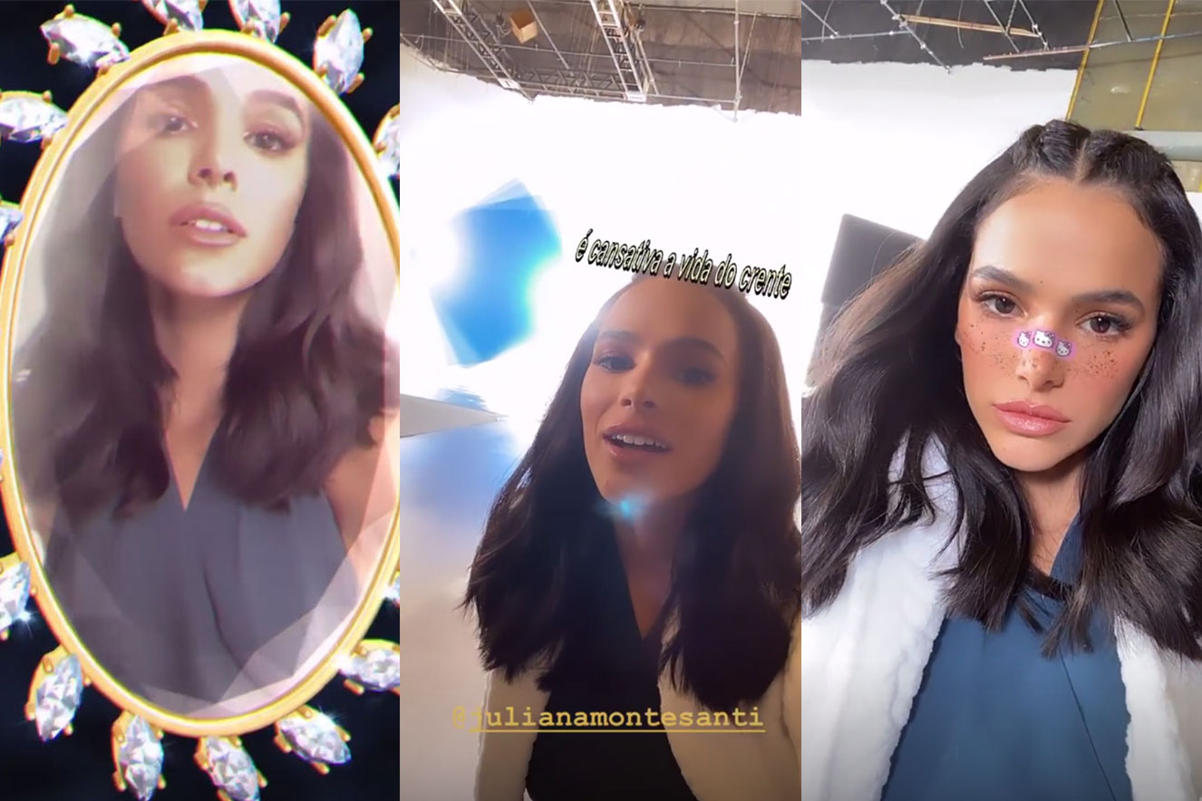 Bruna Marquezine com visual novo