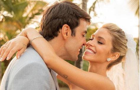 Kaká e Carol Dias estão casados