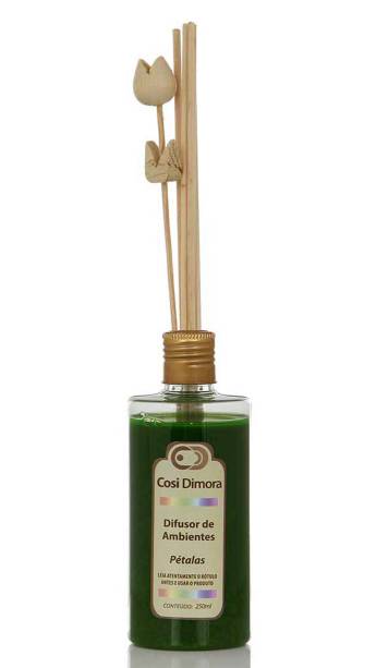 Difusor de Ambientes, com aroma de pétalas, 250 ml. <a href="https://www.mobly.com.br/difusor-de-ambientes-petalas-250ml-371885.html#pid=1">Mobly</a>, R$ 57,60