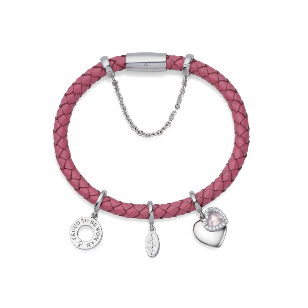 <span>J&aacute; o pink, <strong>Life Wishes For&ccedil;a</strong>, faz alus&atilde;o ao poder feminino de amar e edificar.</span>