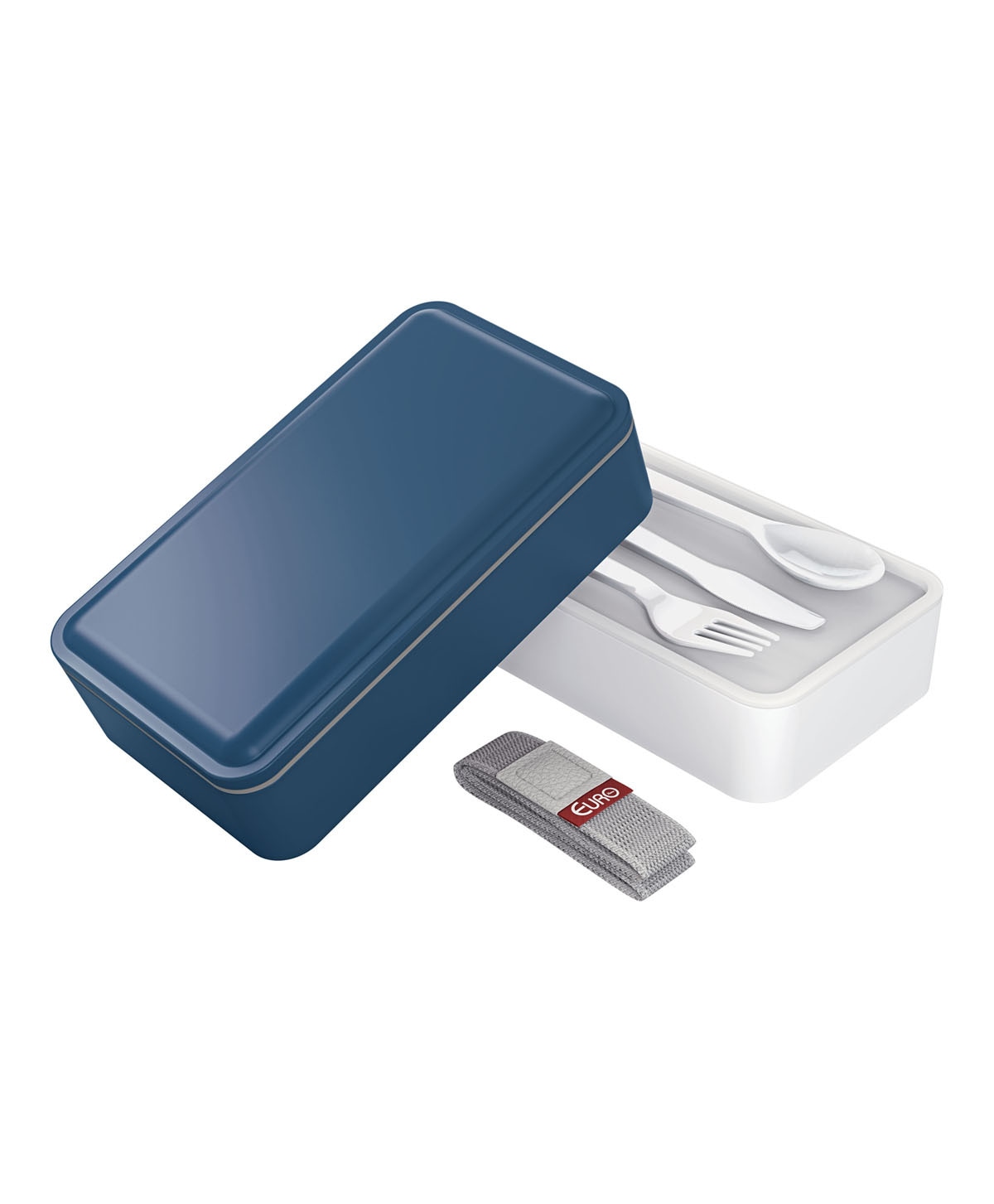 Marmita EuroHome Fit, de pl&aacute;stico, com dois andares, talheres e cinta el&aacute;stica. Medidas:&nbsp;<span>8,5 x 10 x 9,5 cm. <a href="https://www.dinda.com.br/produtos/pote-para-marmita-azul-euro-home?utm_source=google&utm_medium=cpc&utm_campaign=%5BShopping%5D%20Smart%20%7C%20Top%20Performance&utm_term=search&gclid=EAIaIQobChMIrpHf8NGO4gIVxwWRCh1EhQtcEAYYBSABEgL8QPD_BwE" target="_blank" rel="noopener">Dinda</a>, R$ 47,99</span>