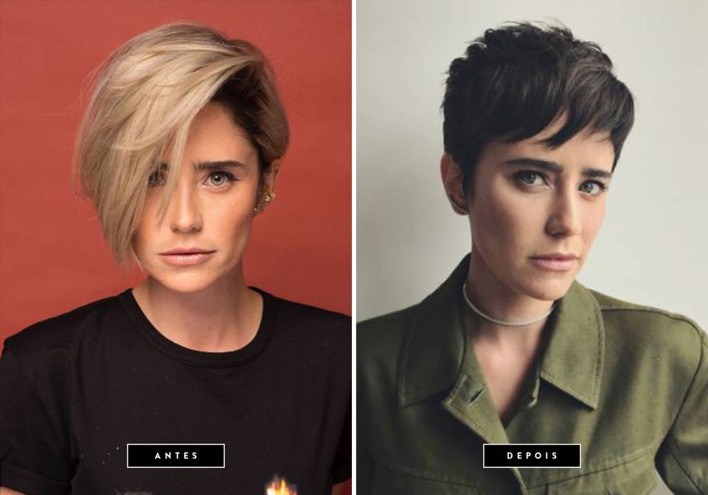 <strong>Novembro de 2017 // Fernanda Vasconcellos </strong>- amando sua fase de cabelos curtos, a atriz abandonou sua franjona loira e voltou à cor natural de seus cabelos com um pixie cut supermoderno. <strong>Novembro de 2017 // Fernanda Vasconcellos </strong>- amando sua fase de cabelos curtos, a atriz abandonou sua franjona loira e voltou à cor natural de seus cabelos com um pixie cut supermoderno.