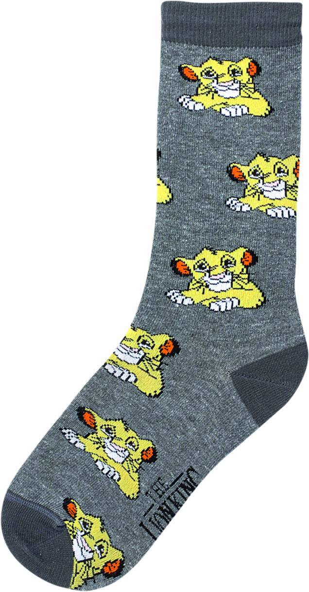 Meia Masculina Cano Médio - Rei Leão - Estampada, R$ 25,99 - Hering Meia Masculina Cano Médio - Rei Leão - Estampada, R$ 25,99 - Hering