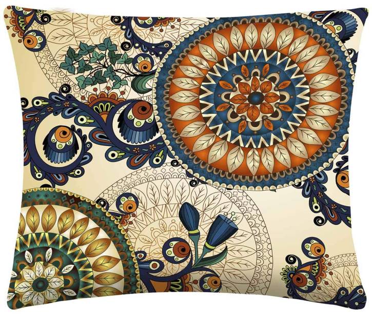 Almofada Mandala, de poli&eacute;ster, 40 x 40 cm. <a href="https://www.magazineluiza.com.br/almofada-digitais-mandala-com-2-pecas-aquarela/p/jbaeh3e89a/cm/alcm/" target="_blank" rel="noopener">Magazine Luiza</a>, R$ 17,82