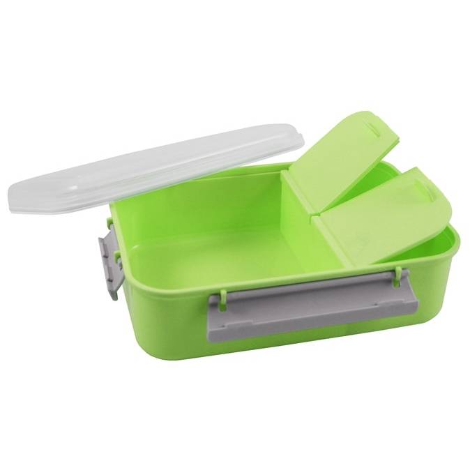 Marmita Pote Fitness, com tr&ecirc;s compartimentos, de polipropileno, com partimentos isolados. Medidas: 21 x 15,2 x 7,4 cm. <a href="https://www.americanas.com.br/produto/38742941/marmita-pote-fitness-para-alimentacao-refeicao-lanche-com-3-compartimentos-microondas-jacki-design?WT.srch=1&acc=e789ea56094489dffd798f86ff51c7a9&epar=bp_pl_00_go_pla_ud_geral_gmv&gclid=EAIaIQobChMI2rLWmu6E4wIVCAiRCh3JiAl2EAQYASABEgLYq_D_BwE&i=573fdf14eec3dfb1f800c46b&o=5b3e22ffebb19ac62c7ad859&opn=YSMESP&sellerId=74626532000175" target="_blank" rel="noopener">Americanas.com</a>, R$ 23,34