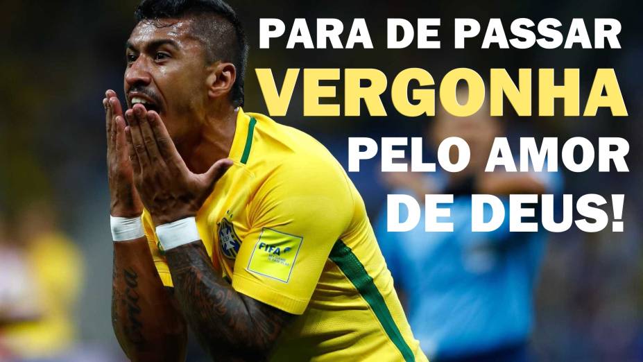 O volante Paulinho já mandou o recado para os jogadores que simularem faltas dentro de campo. O volante Paulinho já mandou o recado para os jogadores que simularem faltas dentro de campo.