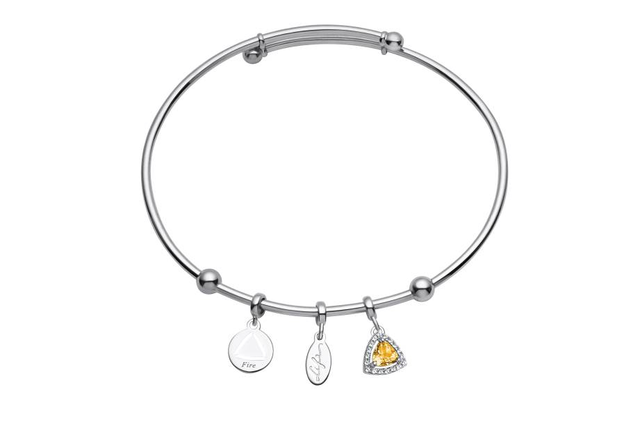 Na nova coleção <strong>Elementos Life by Vivara</strong>, o elemento Fogo é representado pelo citrino amarelo. Na nova coleção <strong>Elementos Life by Vivara</strong>, o elemento Fogo é representado pelo citrino amarelo.