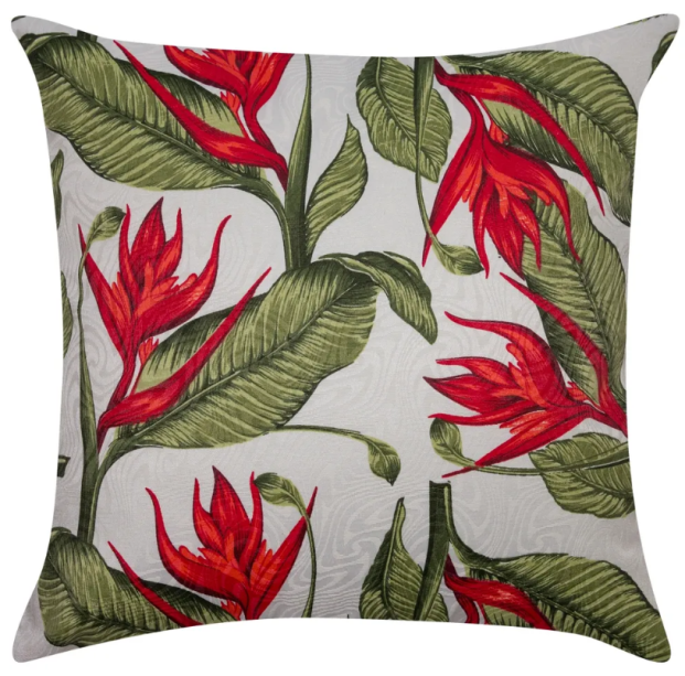 Capa de almofada Summer Madritex Strelizia, de 45 x 45 cm. <a href="https://www.casaevideo.com.br/capa-para-almofada-45x45cm-summer-madritex-strelizia/p" target="_blank" rel="noopener">Casa & V&iacute;deo</a>, R$ 24,99