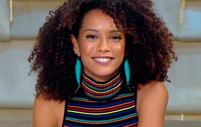 Taís Araújo posta foto com barriga de grávida e choca internautas