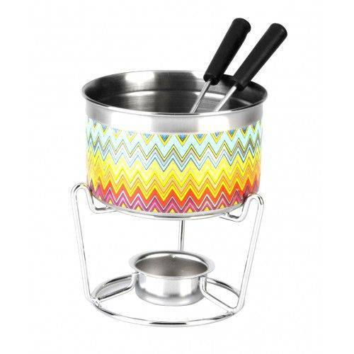 Panela m&iacute;ni (13 cm de di&acirc;metro), de inox esmaltado colorido, com 5 pe&ccedil;as. <a href="https://www.americanas.com.br/produto/40464729?cor=Esmaltado&pfm_carac=jogo%20para%20fundue&pfm_index=11&pfm_page=search&pfm_pos=grid&pfm_type=search_page%20&sellerId&tamanho=13x0%2C6" target="_blank" rel="noopener">Americanas.com</a>, R$ 53,90