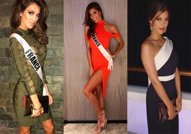 Miss Universo: os vestidos da Miss França Iris Mittenaere