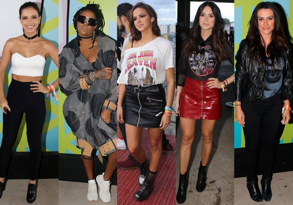 Look de festival: as famosas no segundo dia de Lollapalooza 2017