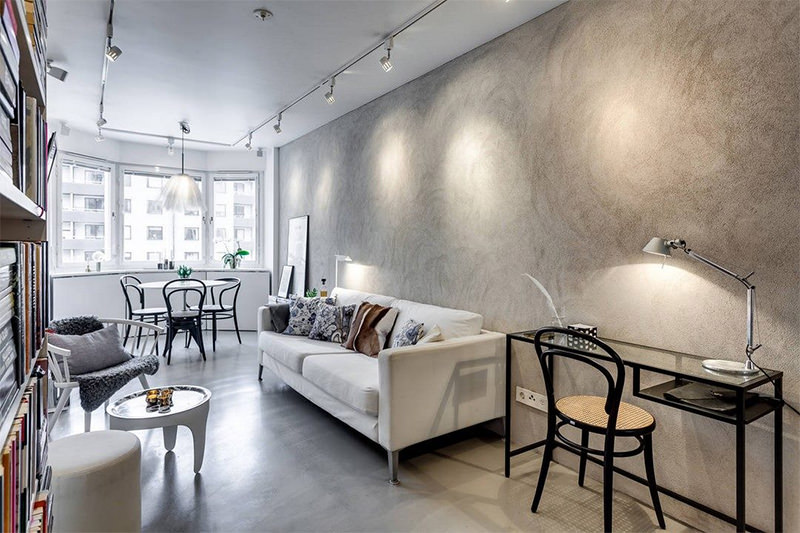 Piso de cimento queimado