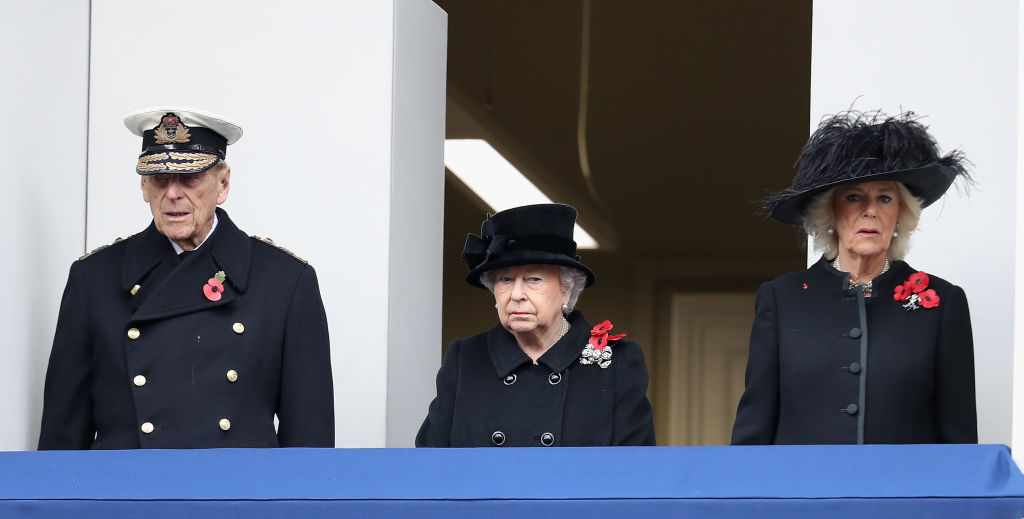 The Royal Family Lay Wreaths At The Cenotaph On Remembrance Sunday