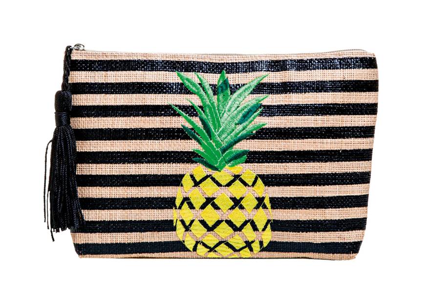 Clutch de palha,<strong> Le Lis Blanc</strong>, R$ 120