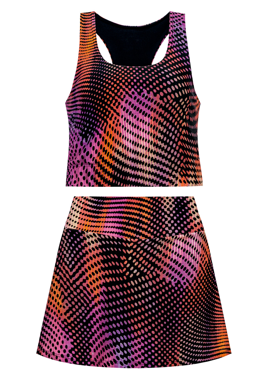 <strong></strong>Top de malha, R$ 50, e saia de malha, R$ 70,<strong> C&A</strong>