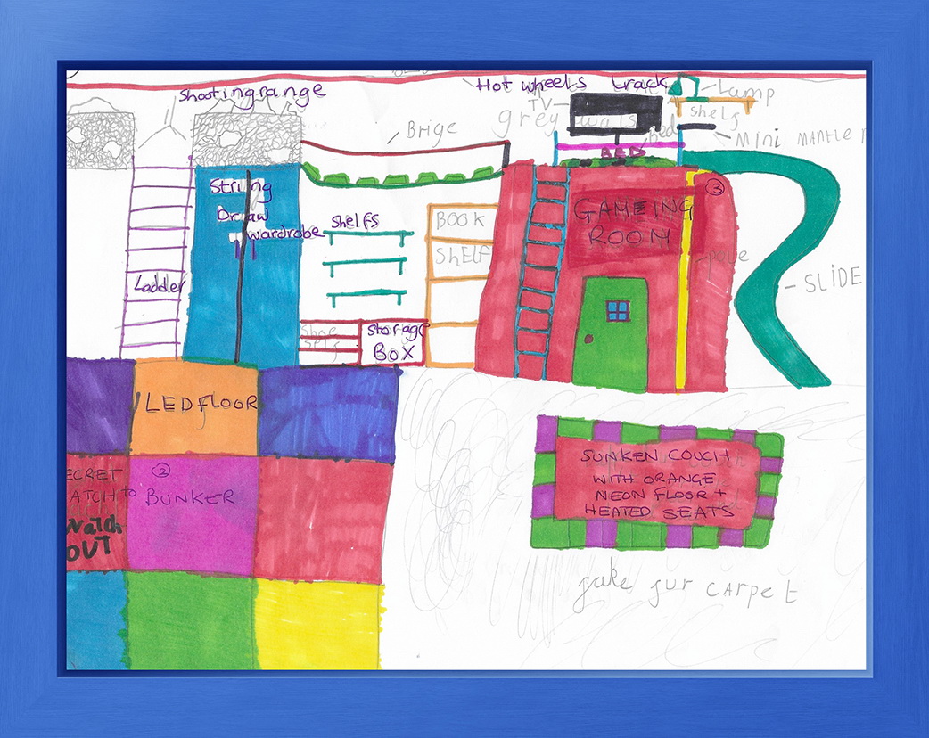 Quarto infantil dos sonhos &ndash; Inglaterra