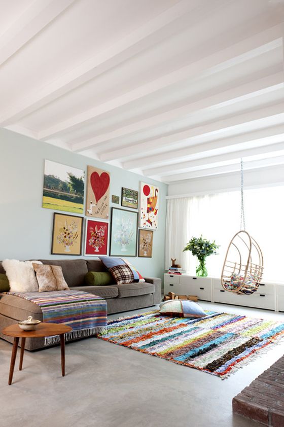 Piso de cimento queimado