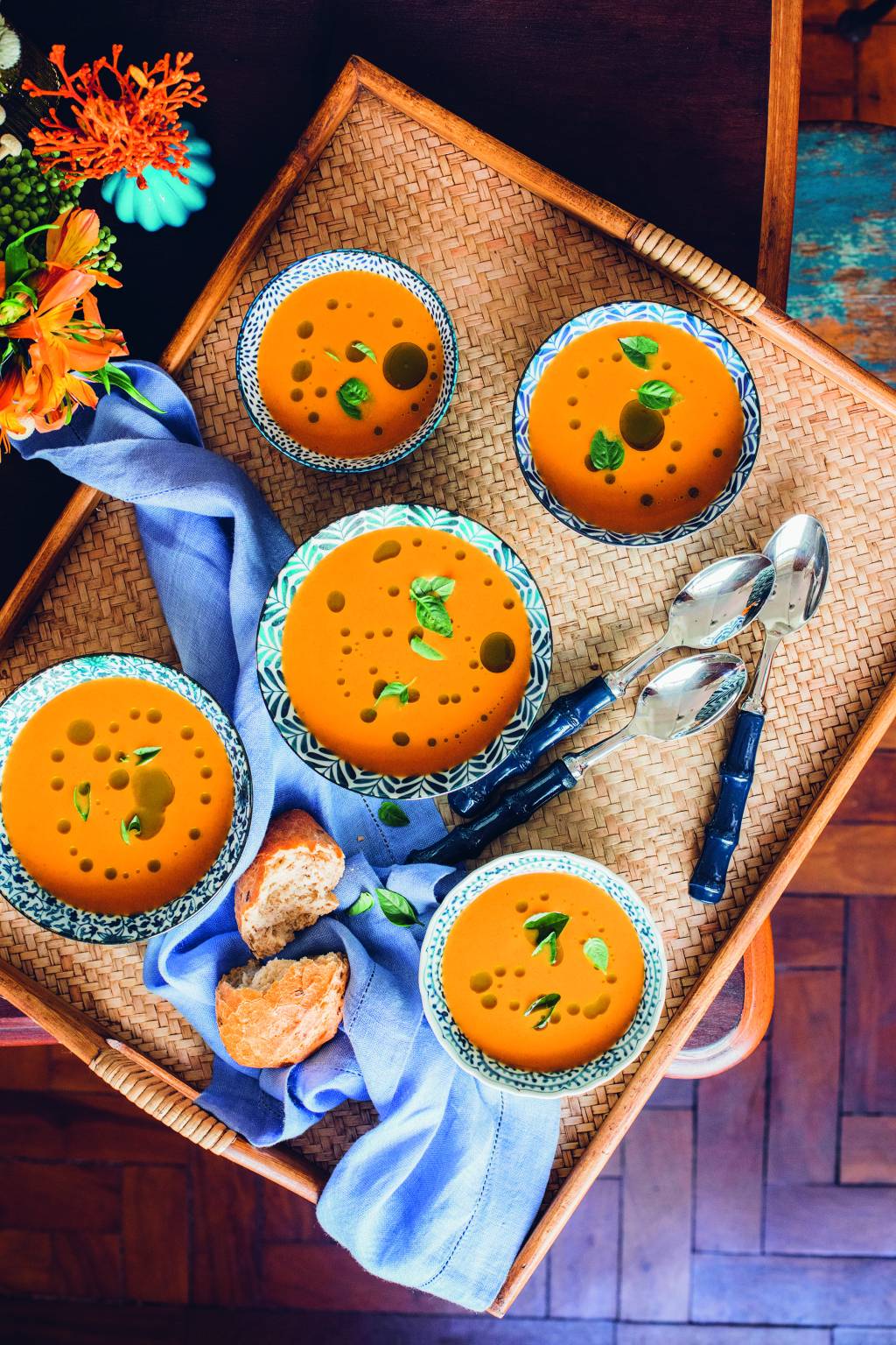 Sopa fria de tomate