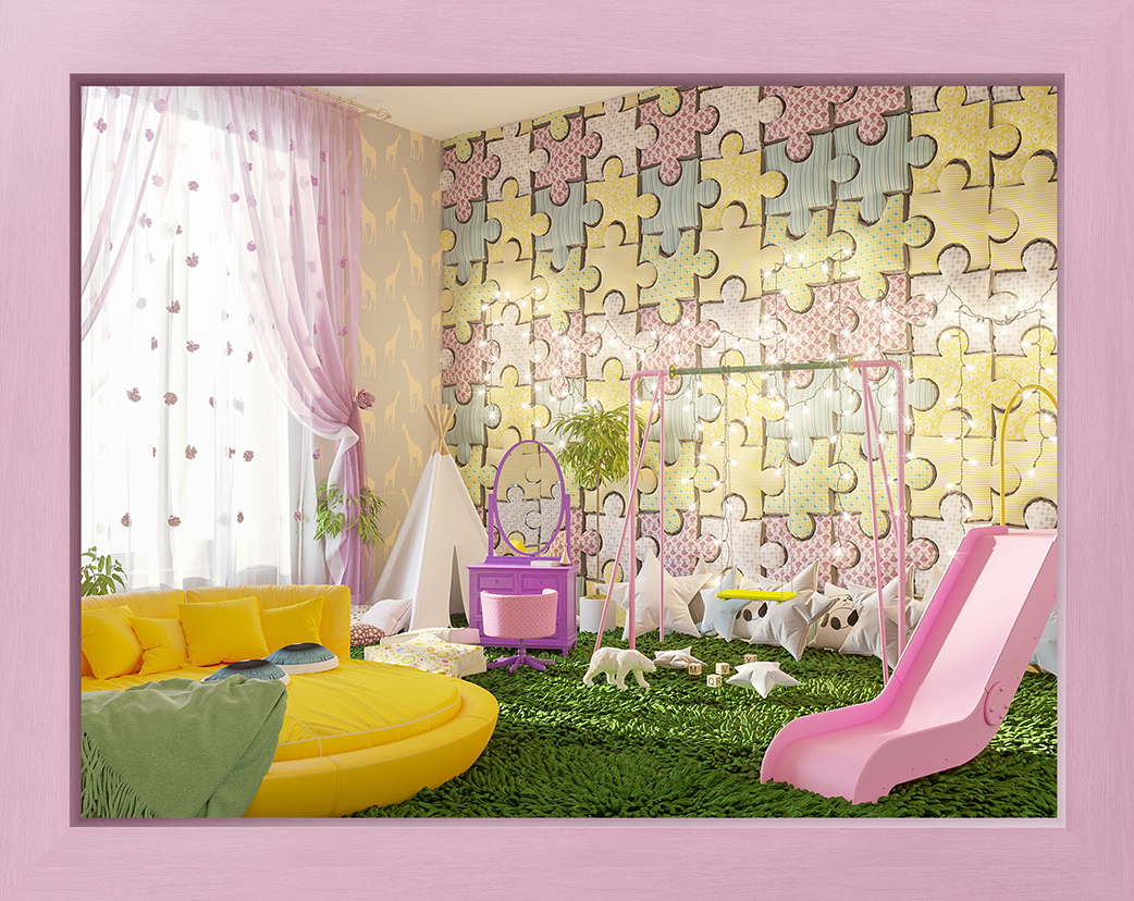 Quarto infantil dos sonhos em 3D &ndash; Paquist&atilde;o