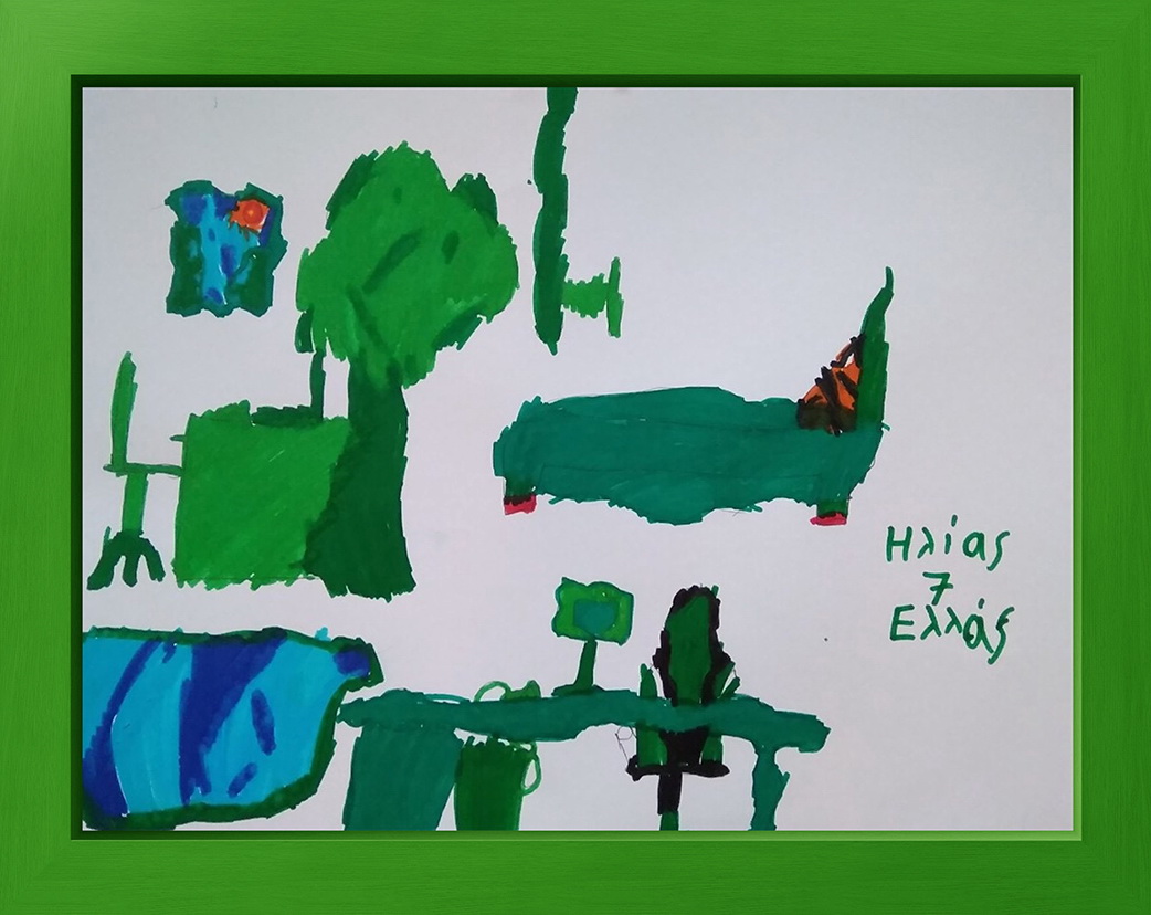 Quarto infantil dos sonhos &ndash; Gr&eacute;cia