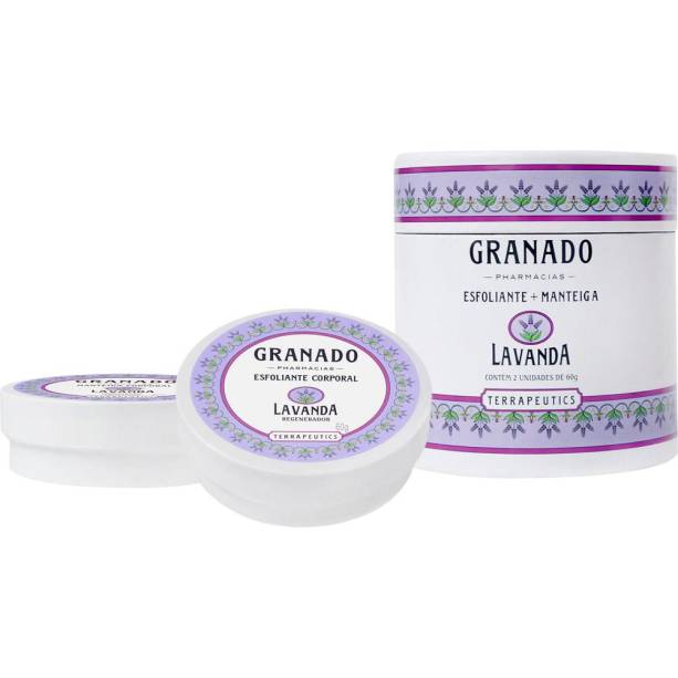 <span>Mini Kit </span><strong>Granado</strong><span> Manteiga + Esfoliante Lavanda - </span><strong>R$ 26,72</strong>