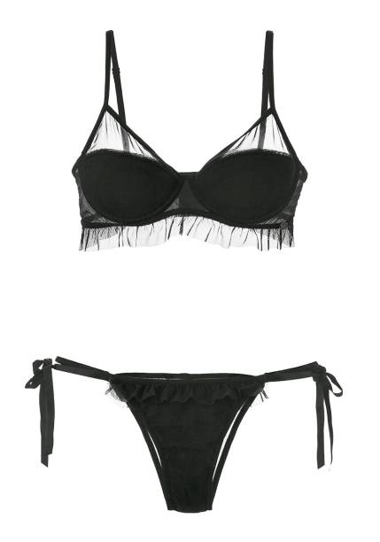 Calcinha e suti&atilde; de tule, <strong>Cis&ocirc;</strong>, R$ 242