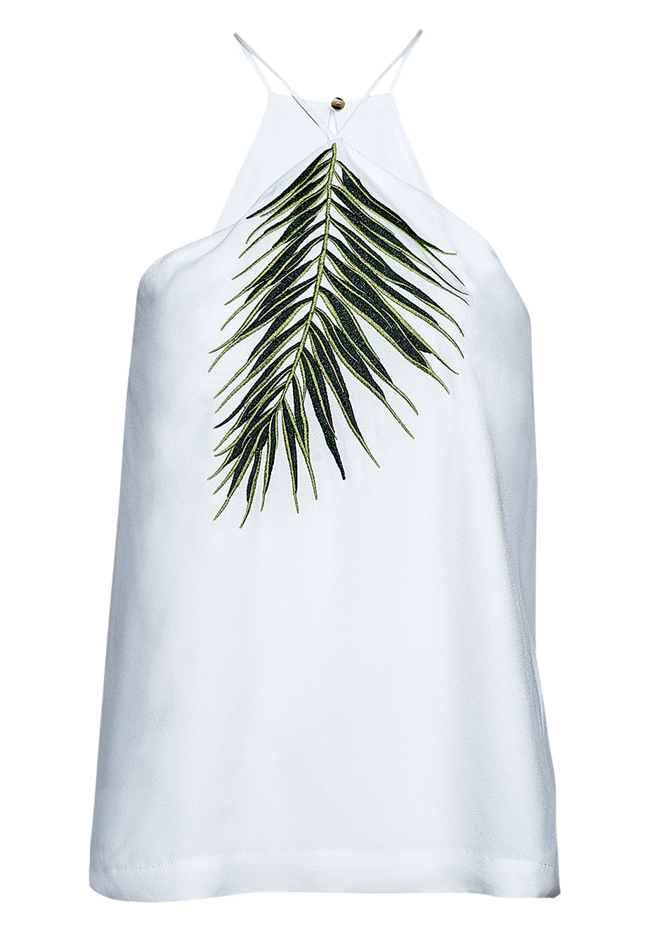 Top de algod&atilde;o, <strong>Shoulder</strong>, R$ 299