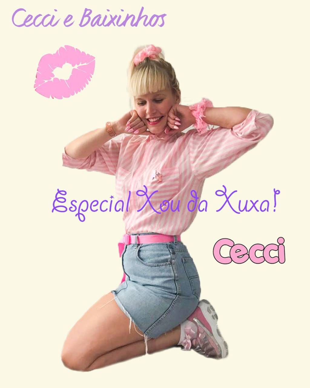 Mostraram ‘Lua de Cristal’ para a sósia da Xuxa e foi maravilhoso