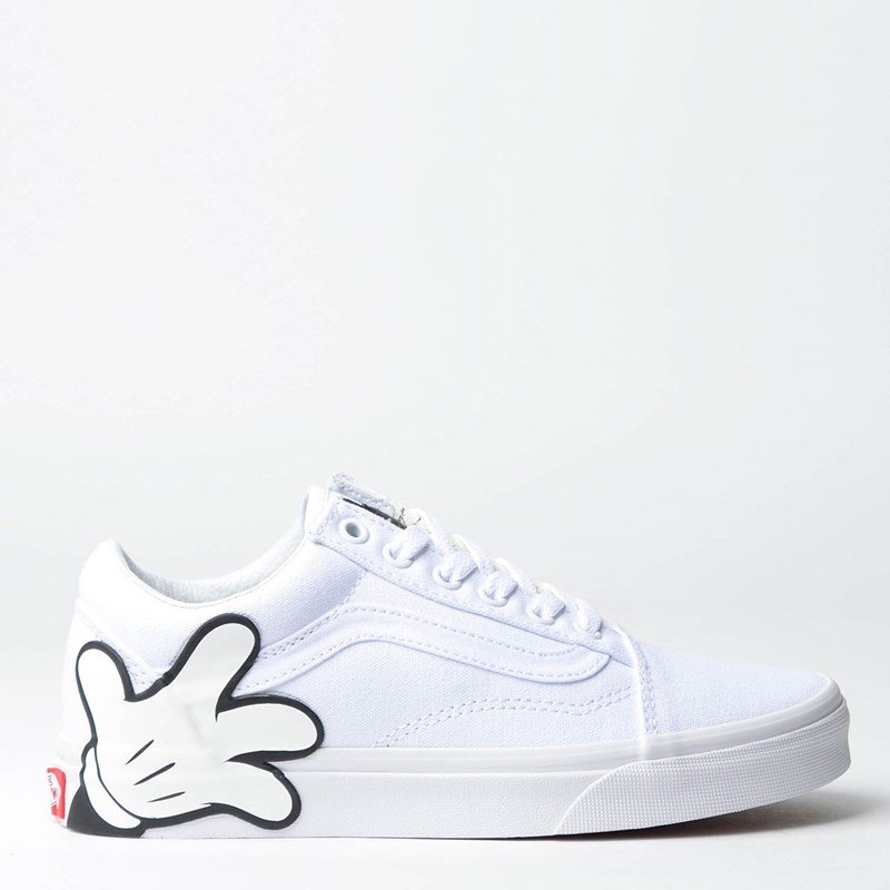 T&ecirc;nis Vans Old Skool Disney Mickey True White
