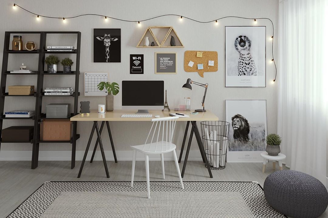 cord&atilde;o de luz no escrit&oacute;rio