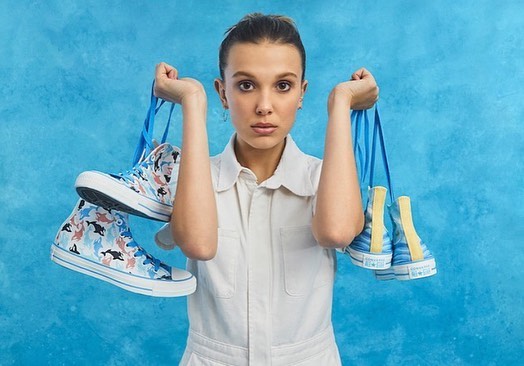 Millie Bobby Brown lança a melhor coleção de Converse que já existiu