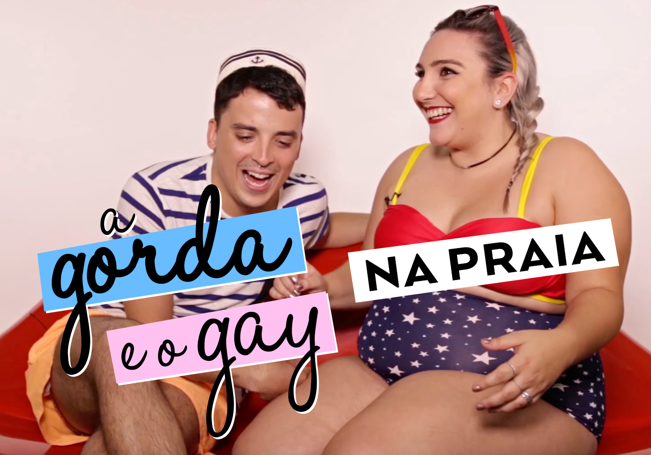 #VerãoAceitação: A Gorda e o Gay lançam o projeto verão que mais importa em 2016