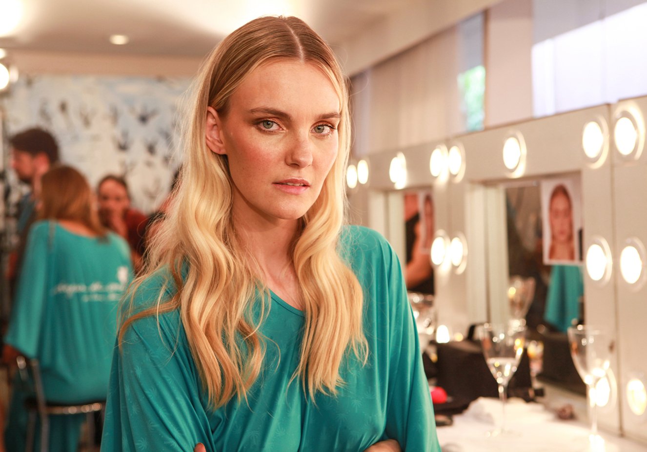 Carol Trentini no SPFW: “me dedico inteiramente aos meus filhos”