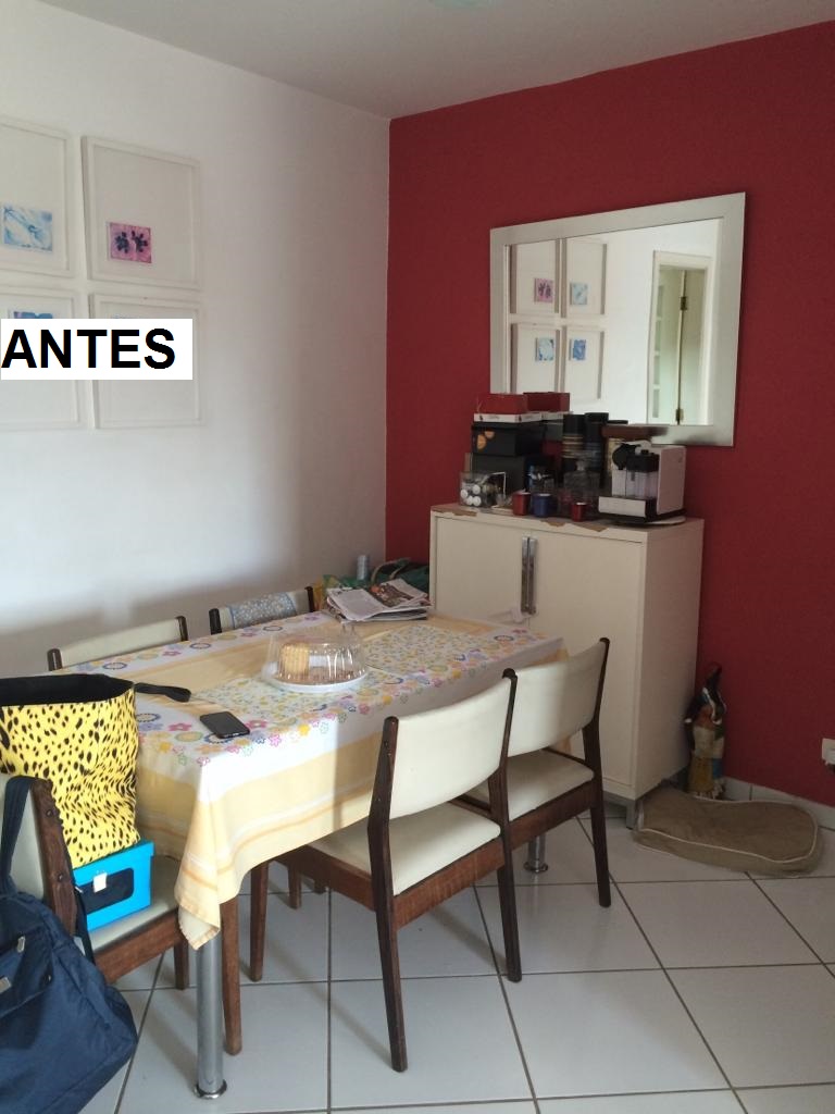Antes&Depois: clean e com buffet amarelo, a sala de jantar ficou moderna