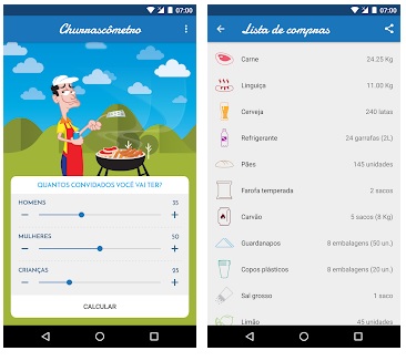 Apps para economizar tempo no dia a dia Churrascômetro Apps para economizar tempo no dia a dia Churrascômetro
