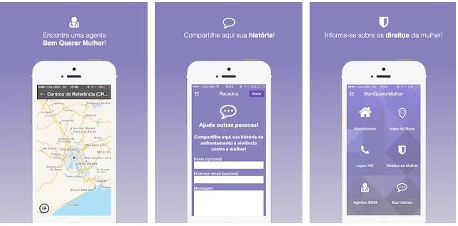 Apps violência doméstica Bem Querer Mulher Apps violência doméstica Bem Querer Mulher