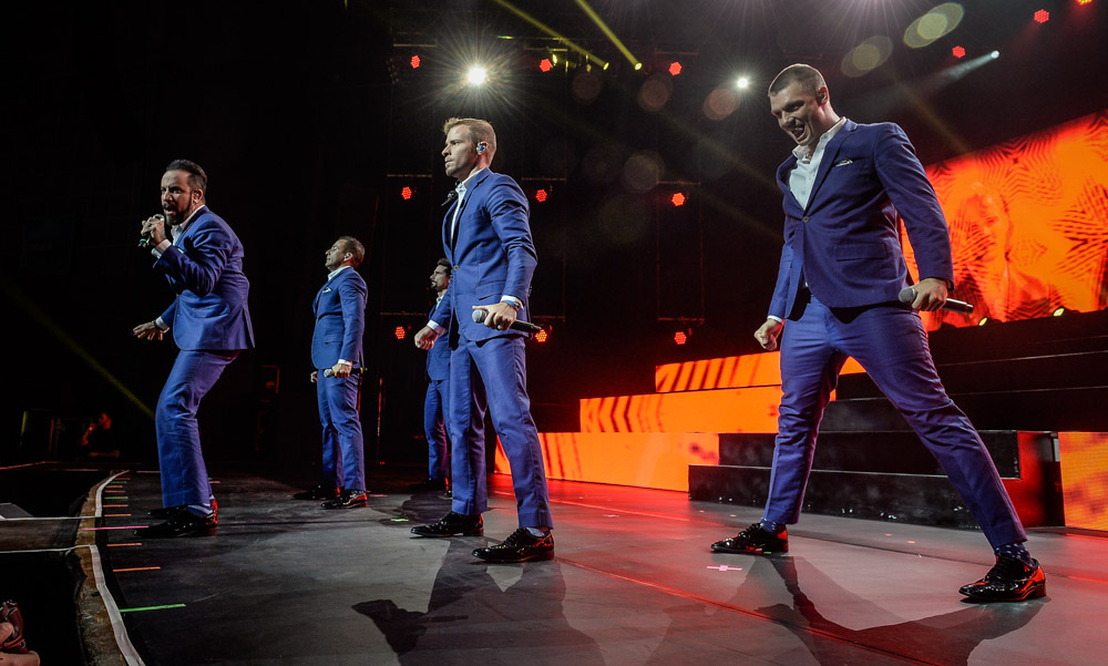 Backstreet Boys se apresentam em São Paulo