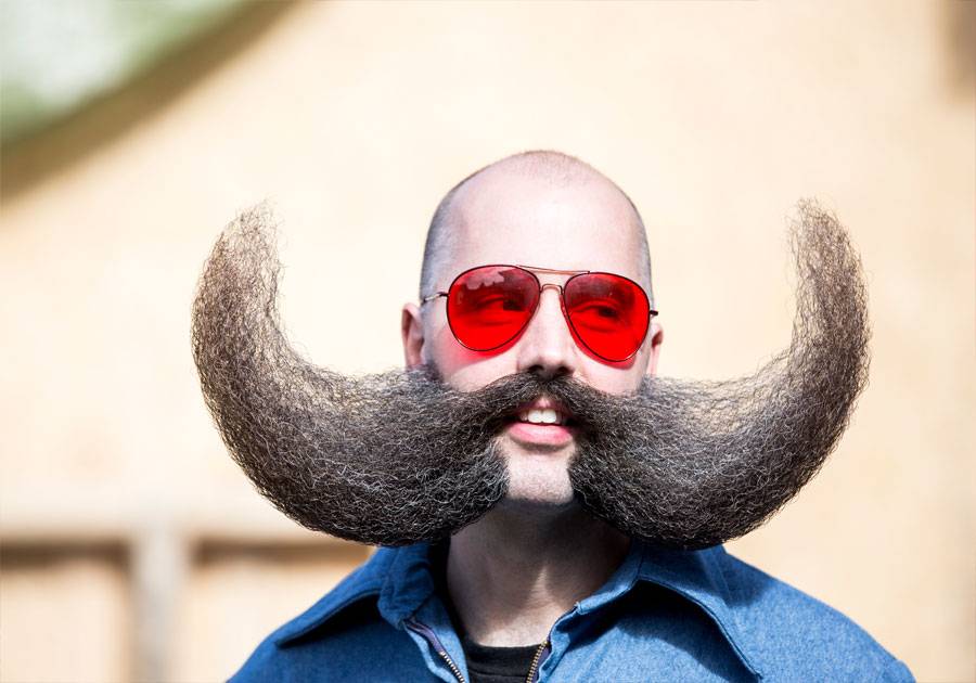 20 barbas e bigodes exóticos que brilharam no campeonato mundial